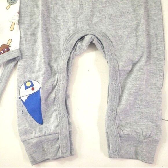 Star Wars Baby Bodysuit & Romper 2pc Set 6-9M Adorable by Happy Threads New! - Picture 4 of 12
